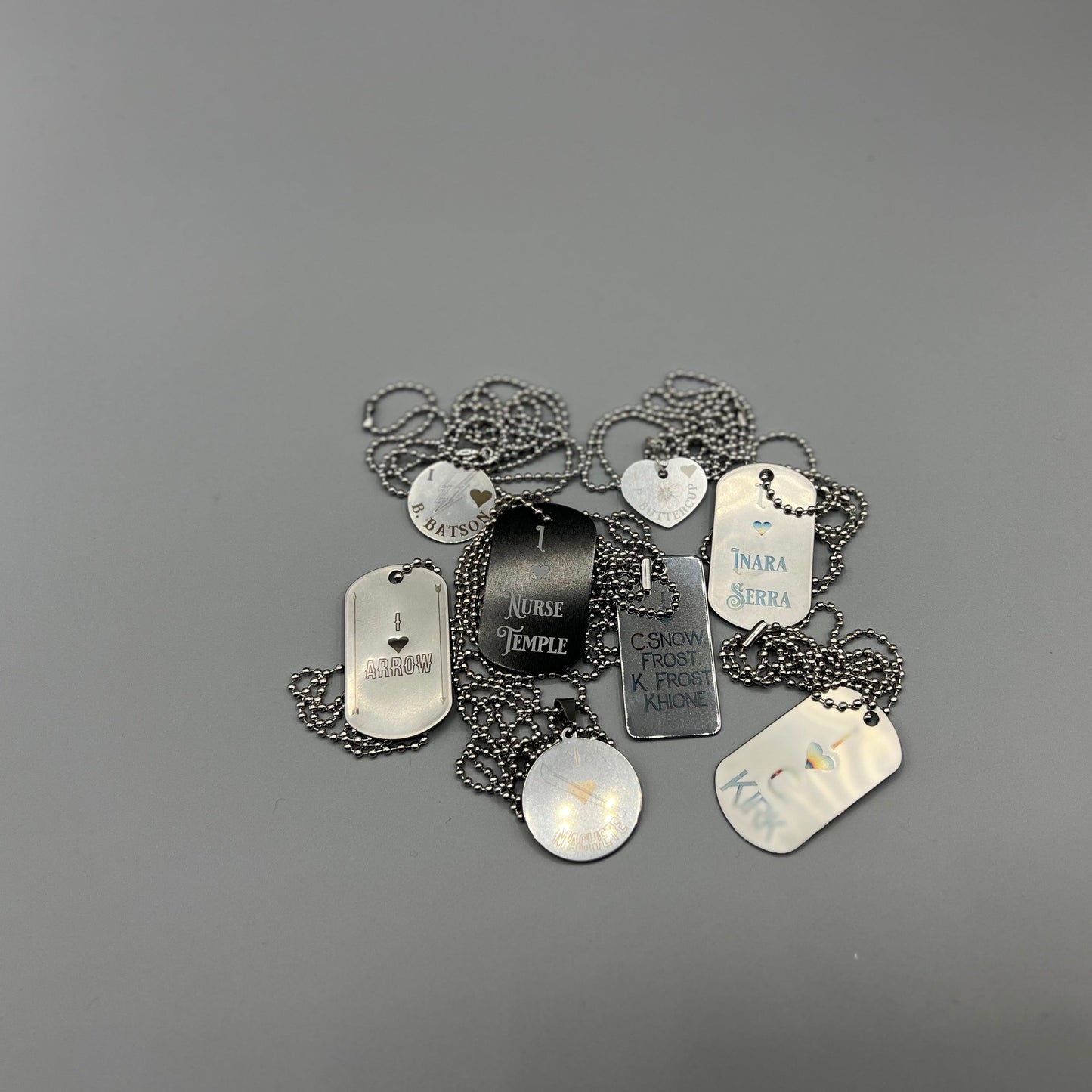 Necklaces with a message