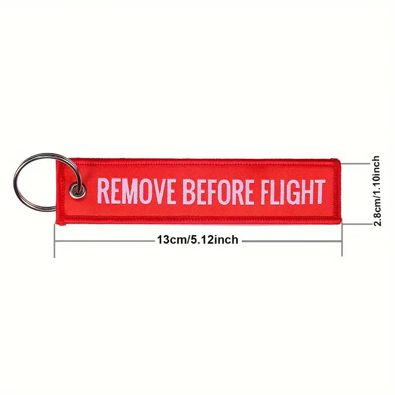 Remove Before Flight tag