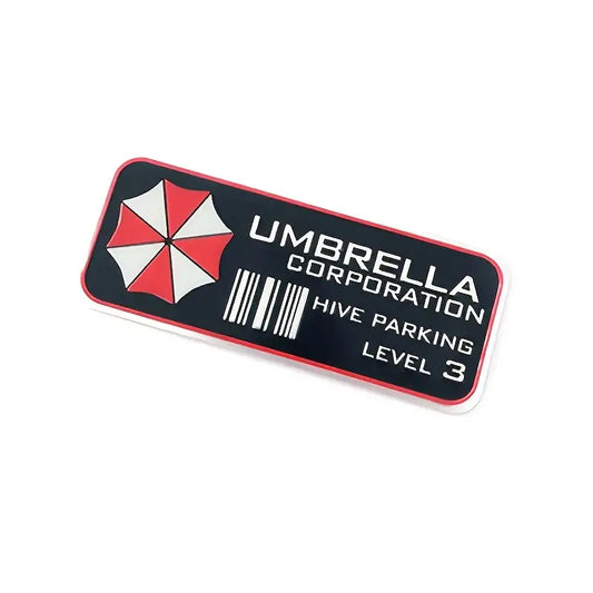 Umbrella Corporation Metal Sticker