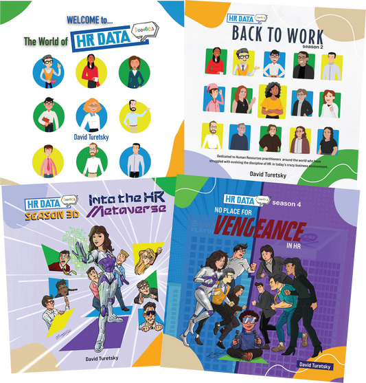 HR Data Doodles® Bundle - 4 Books - Signed by the Author