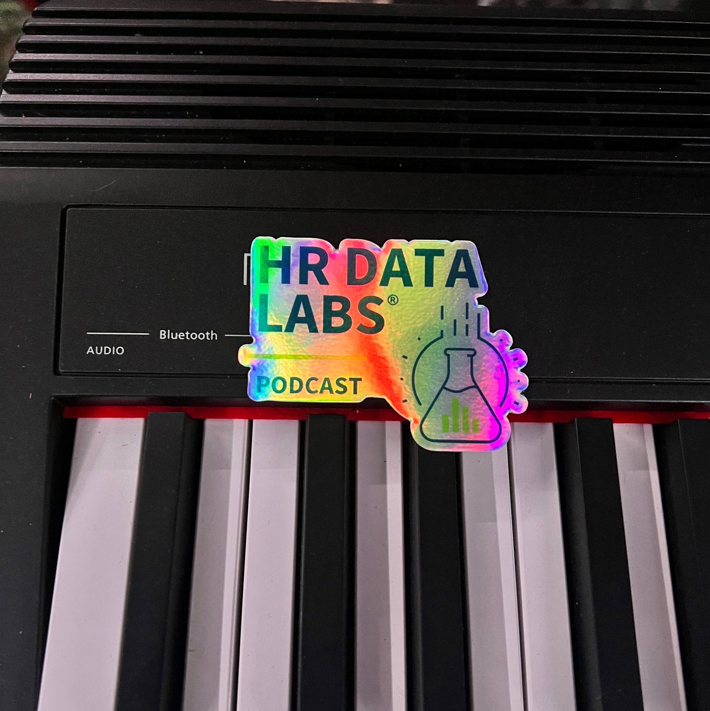 HR Data Labs Hologram Sticker