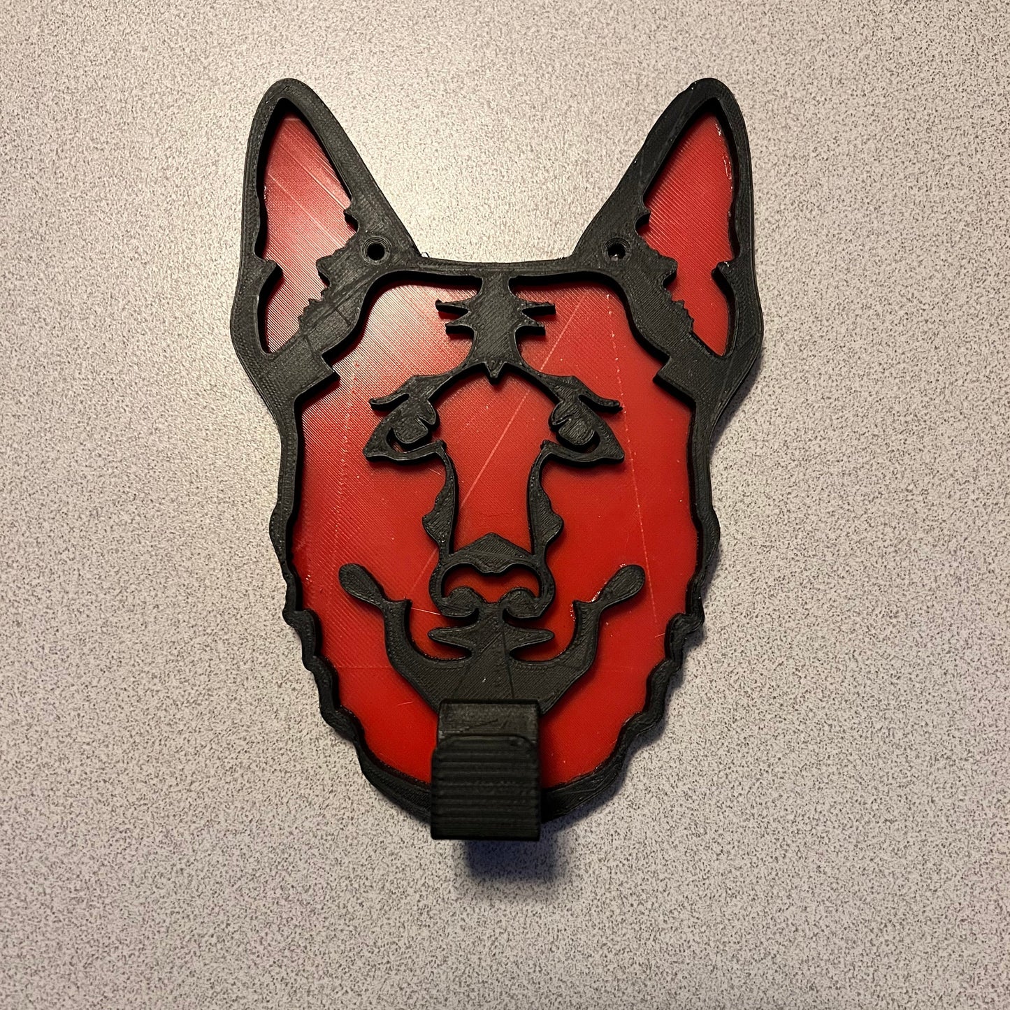 German Shepherd Leash Holder