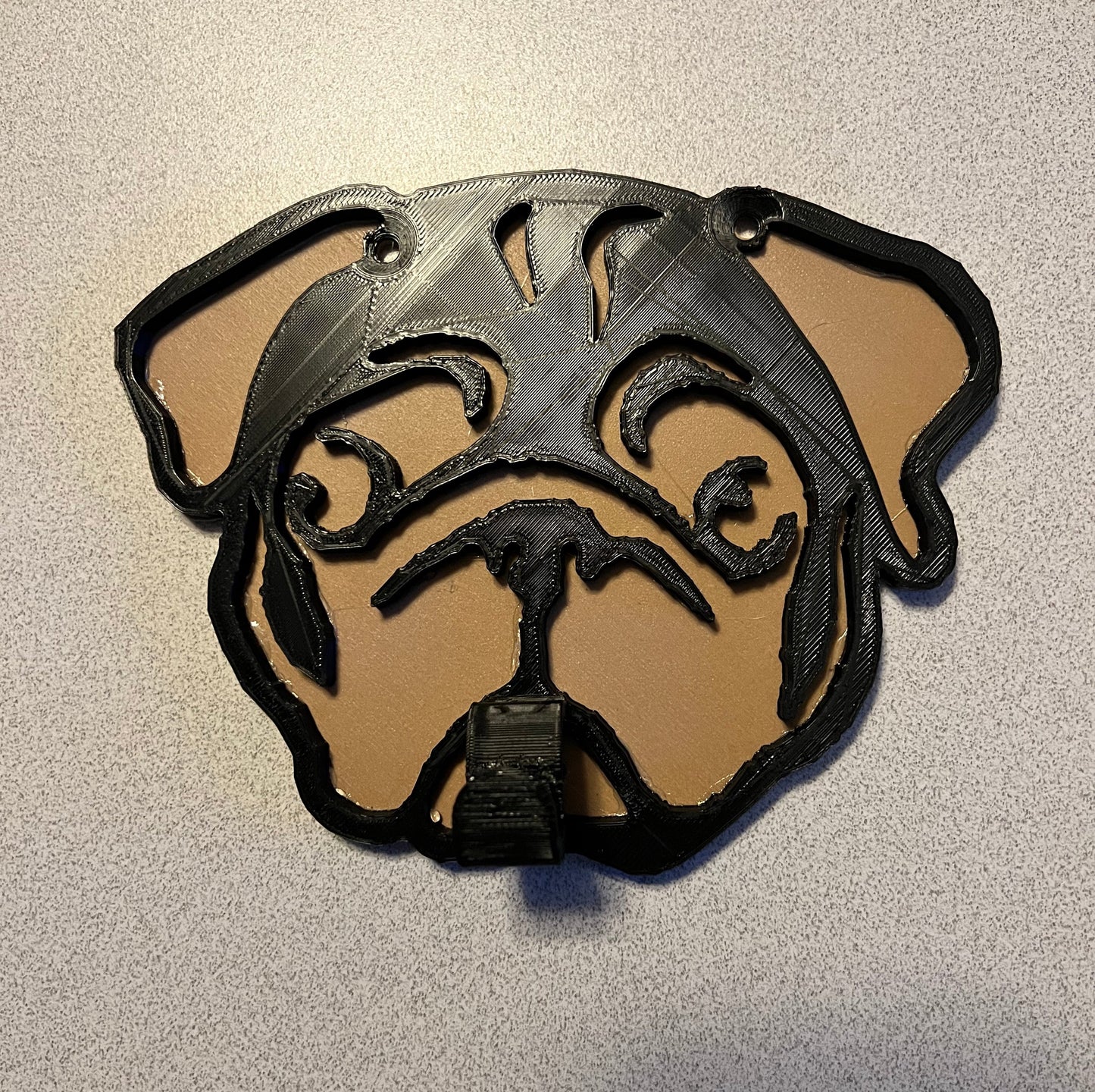 Pug Leash Holder