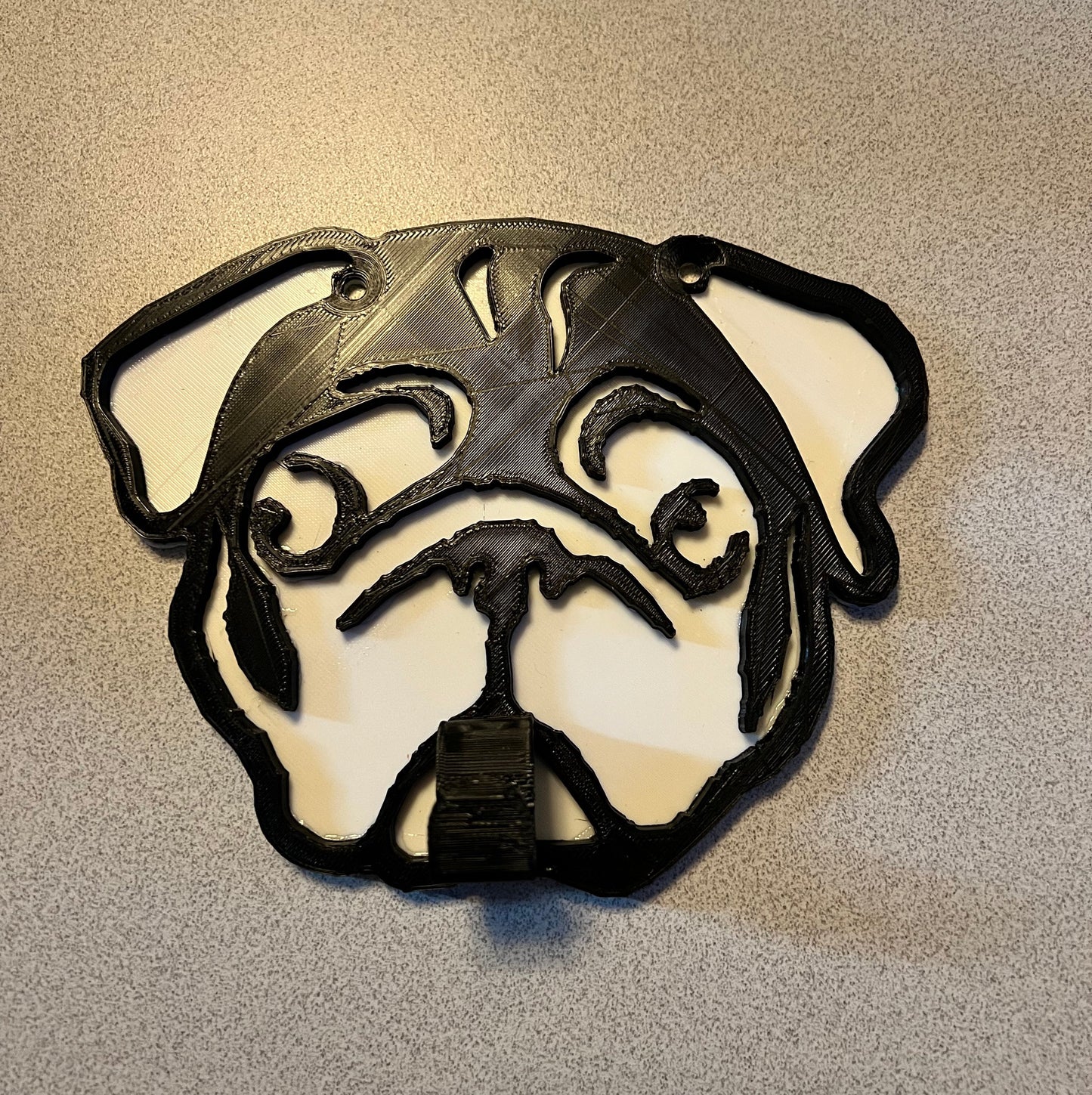 Pug Leash Holder