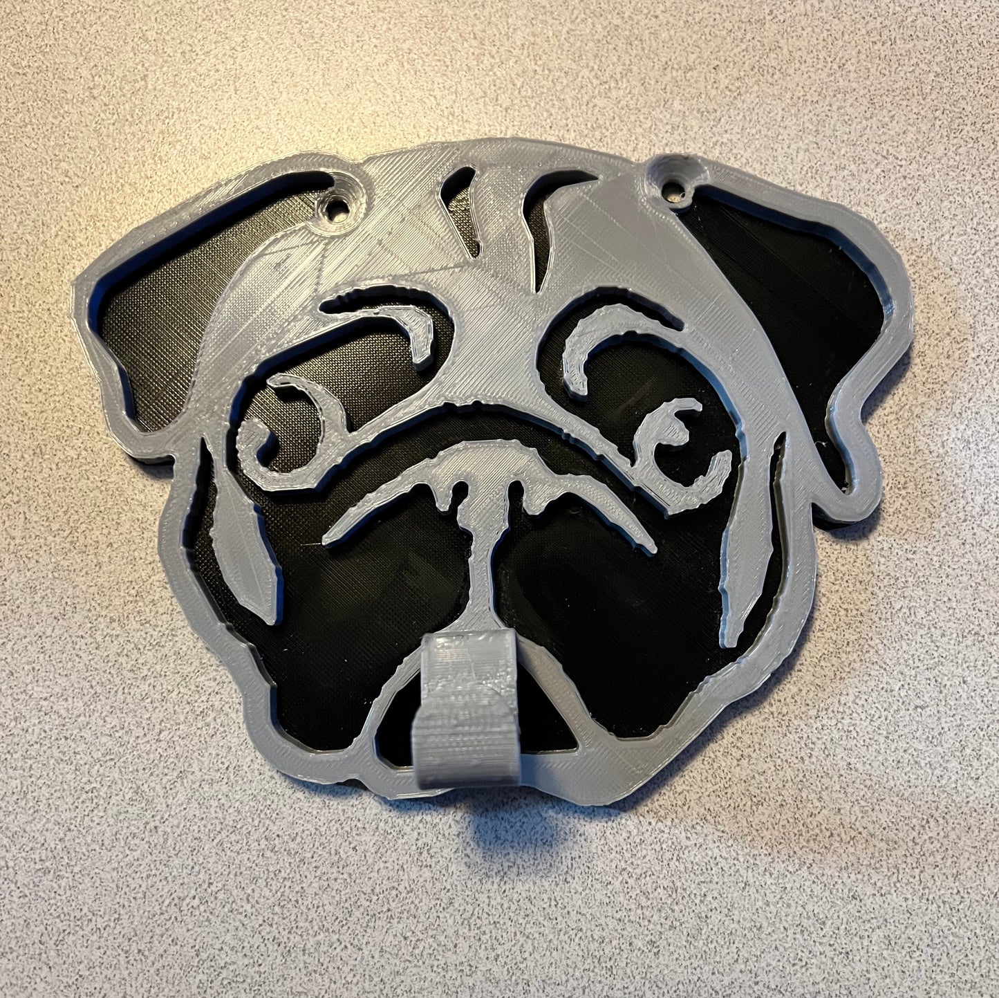 Pug Leash Holder