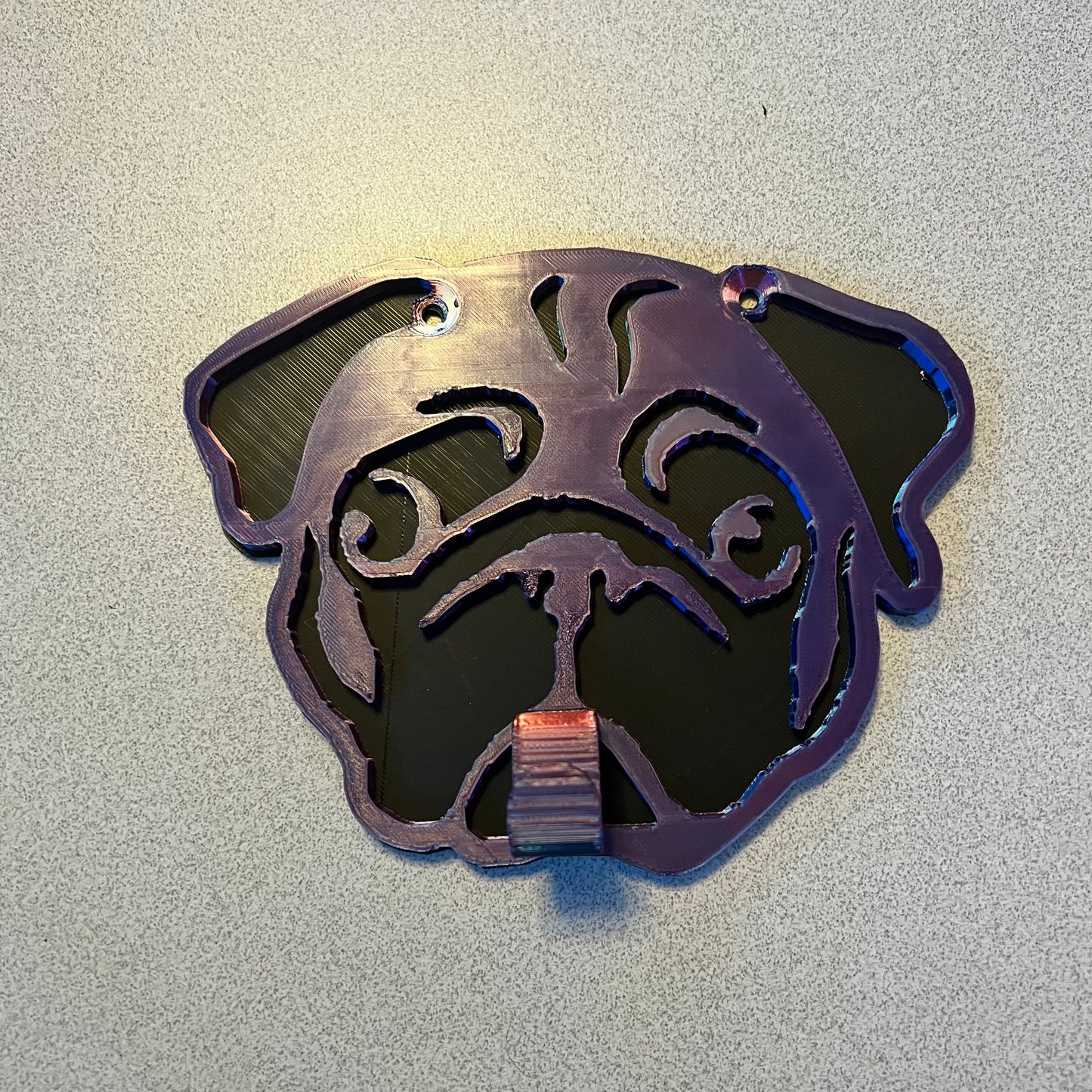 Pug Leash Holder