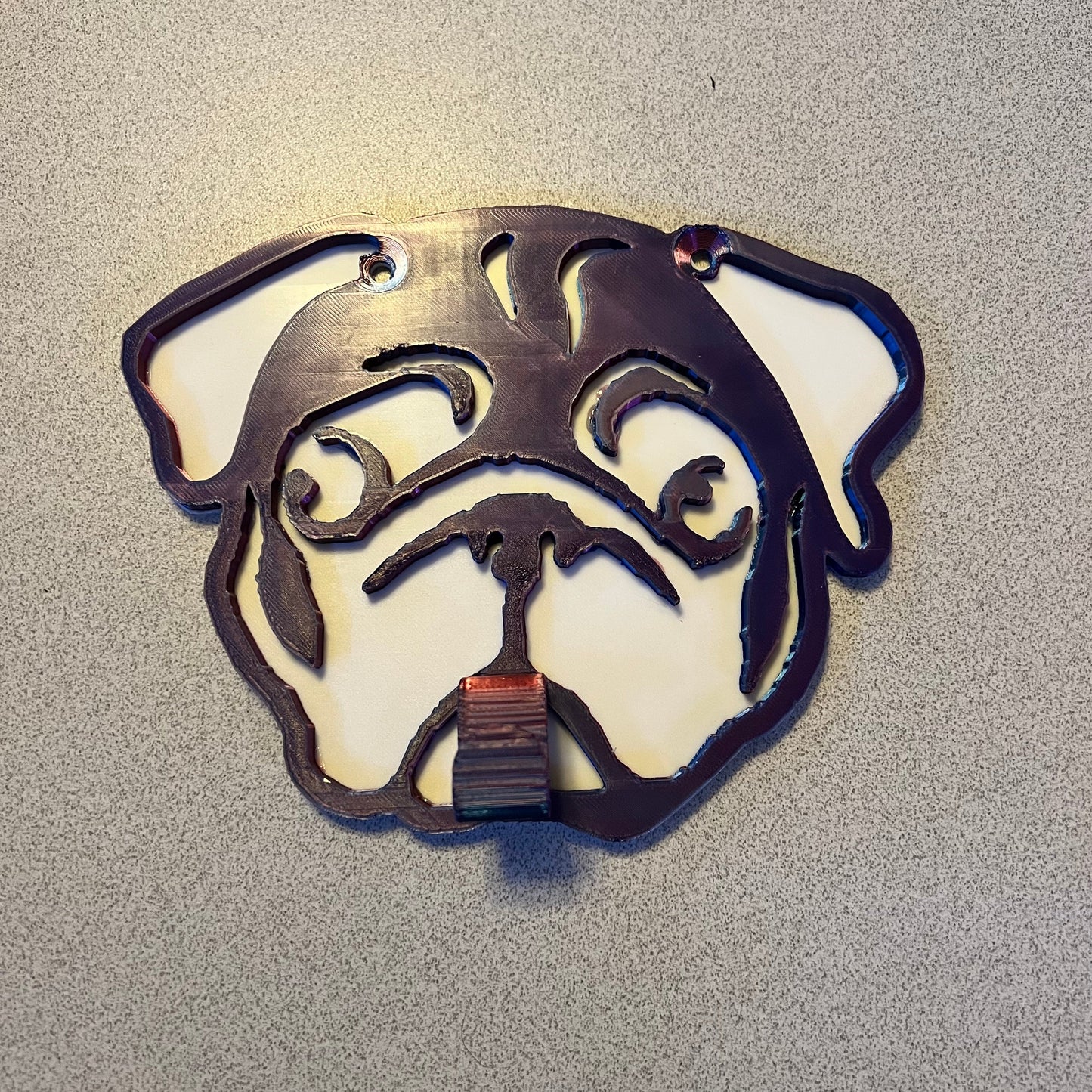 Pug Leash Holder