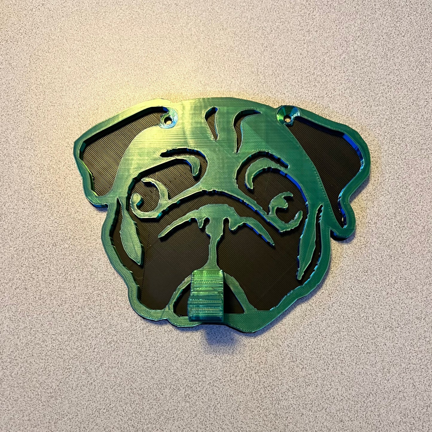 Pug Leash Holder