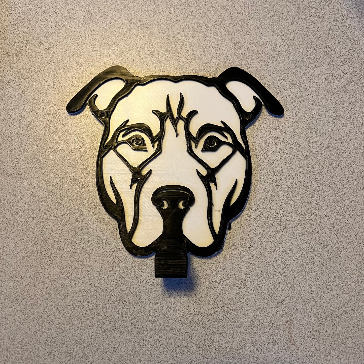 Pitbull Terrier Leash Holder