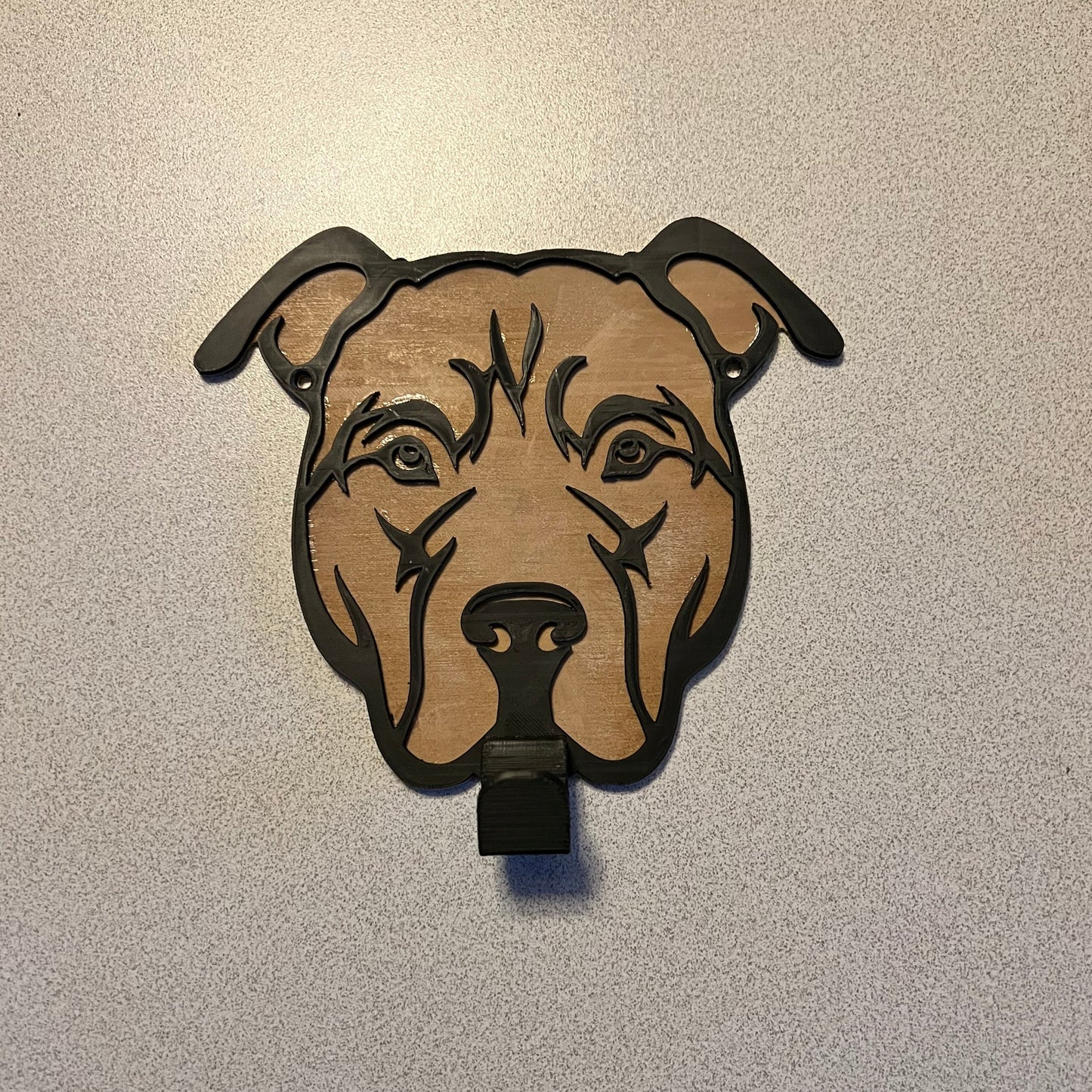 Pitbull Terrier Leash Holder