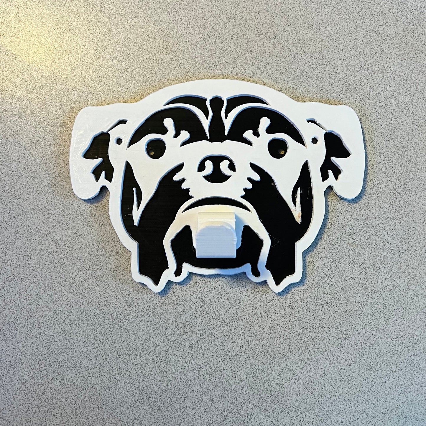 Bulldog Leash Holder