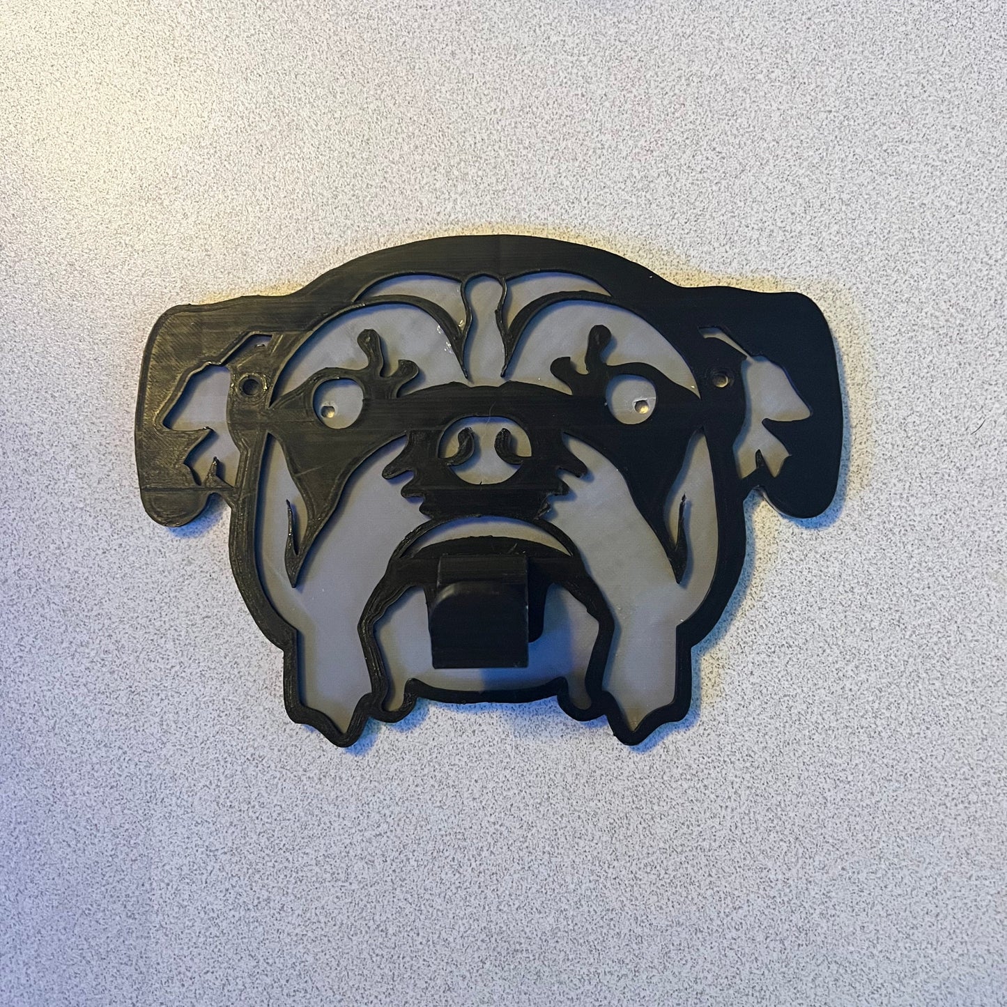 Bulldog Leash Holder