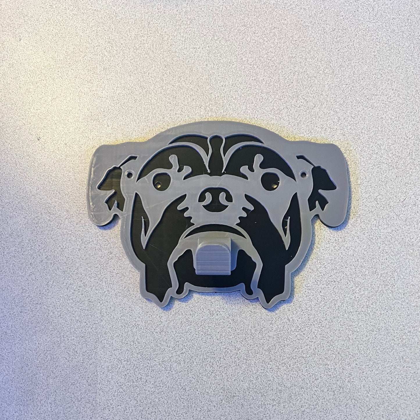 Bulldog Leash Holder