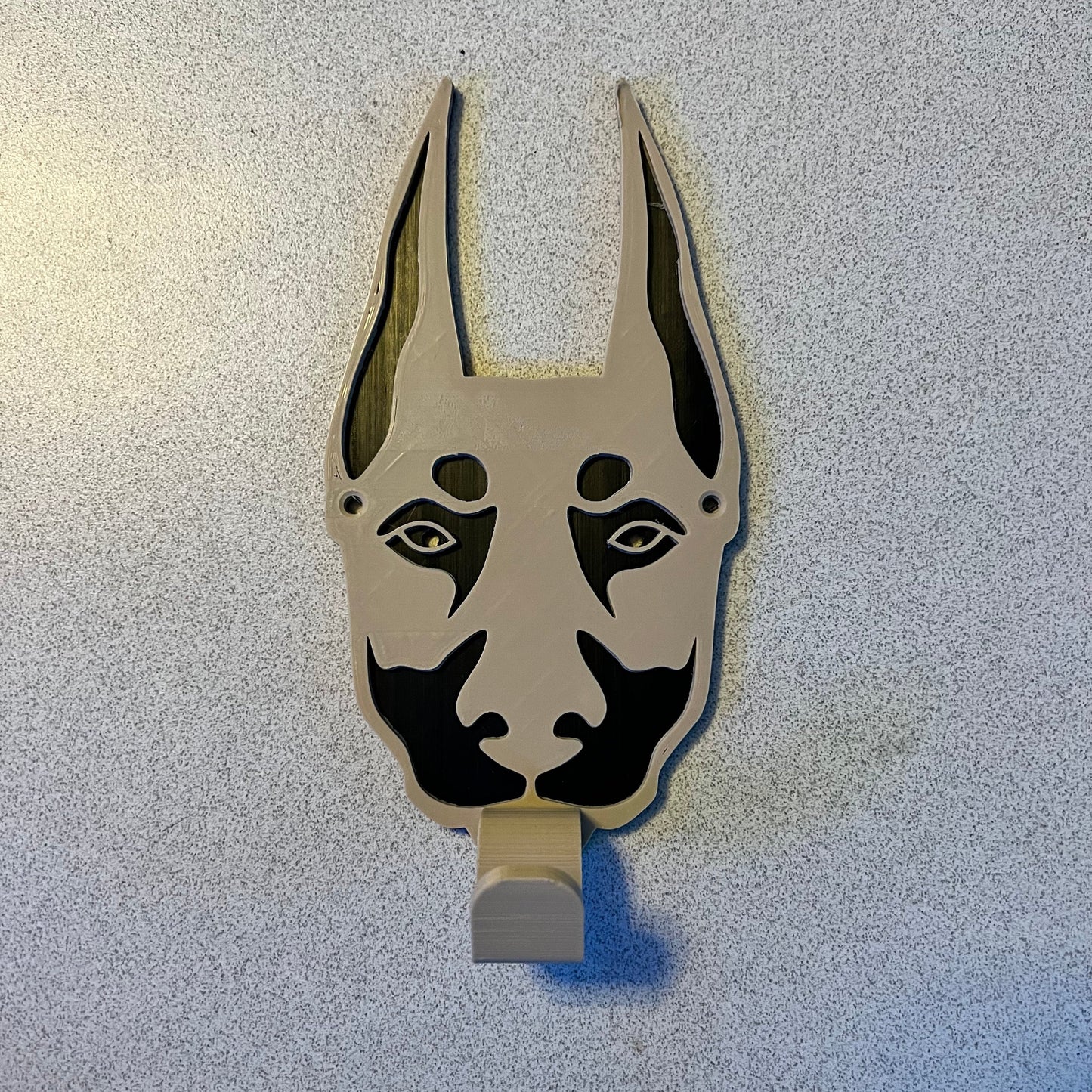 Doberman Pincher Leash Holder