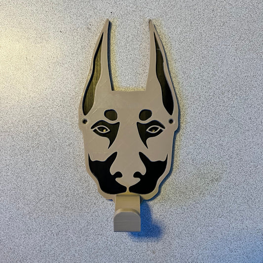 Doberman Pincher Leash Holder