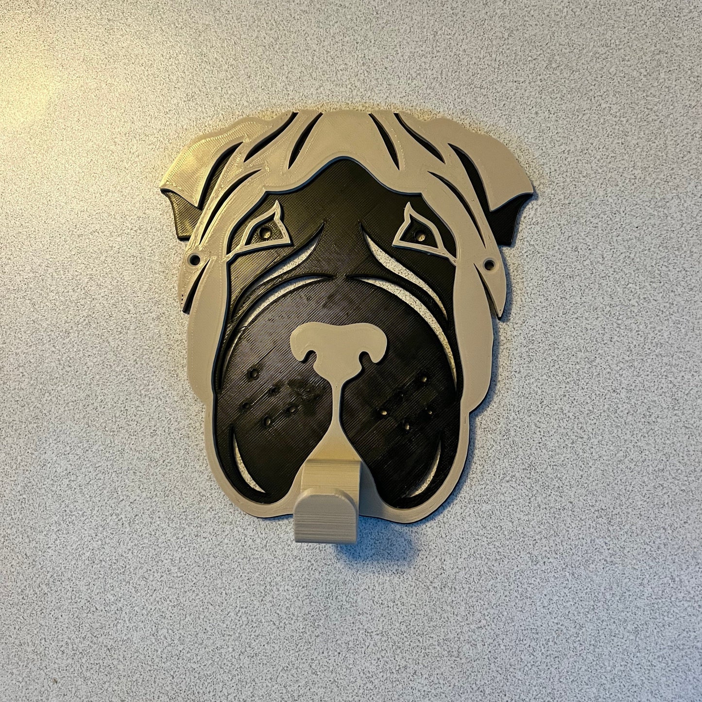 Shar Pei Leash Holder