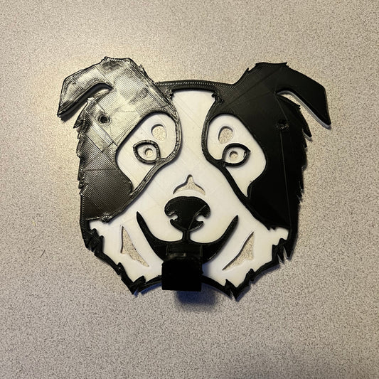 Border Collie Leash Holder