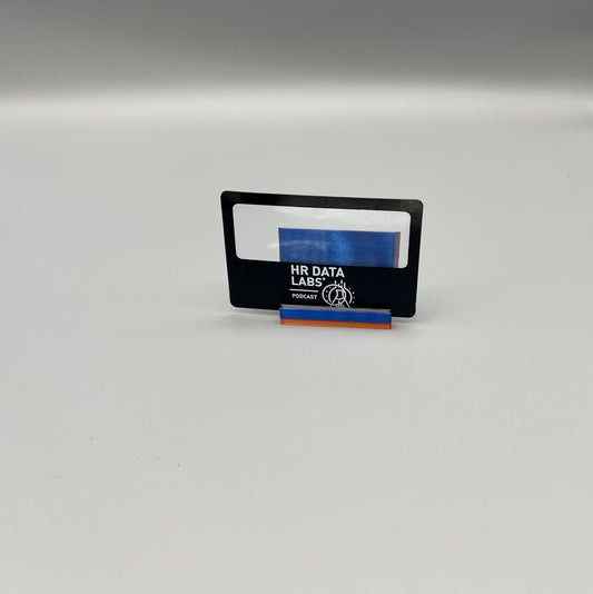 Magnifying Credit Card