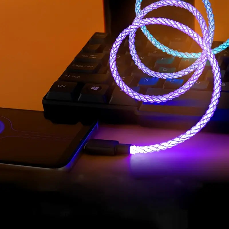 Lighted USB Charging Cables