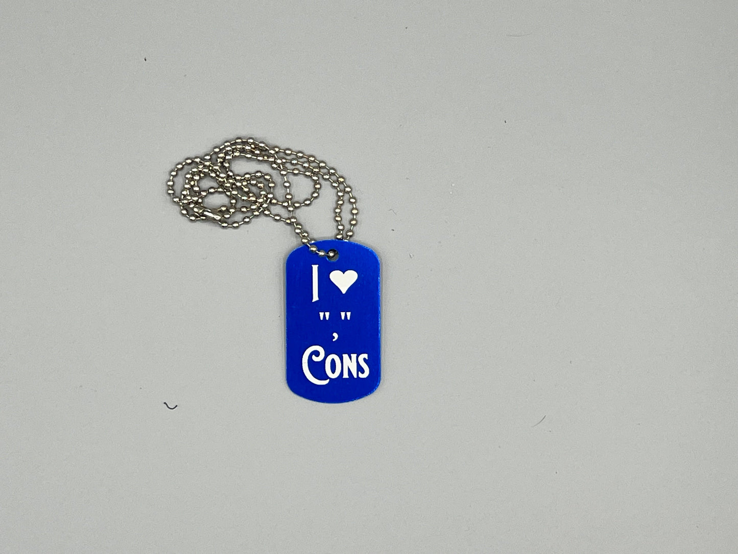 Dog Tag with a message